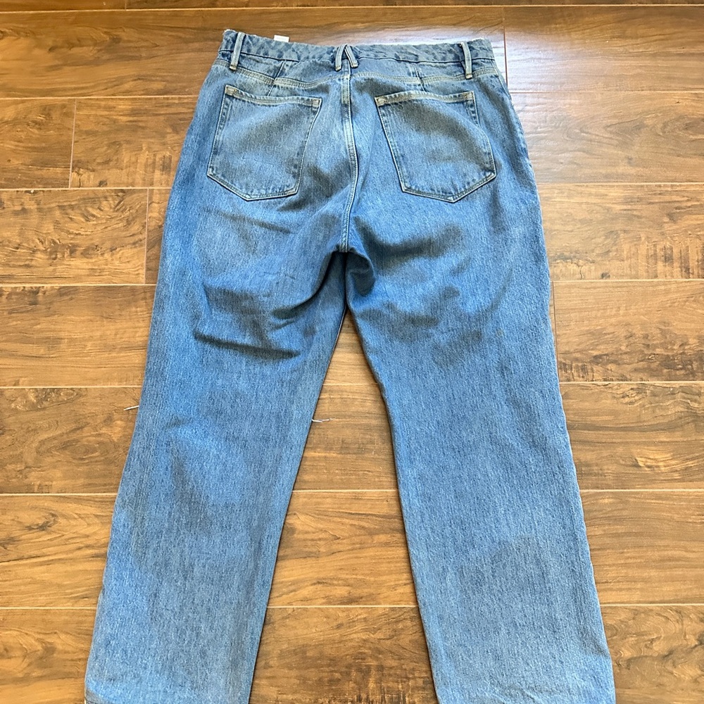Good American Wide Leg, true denim